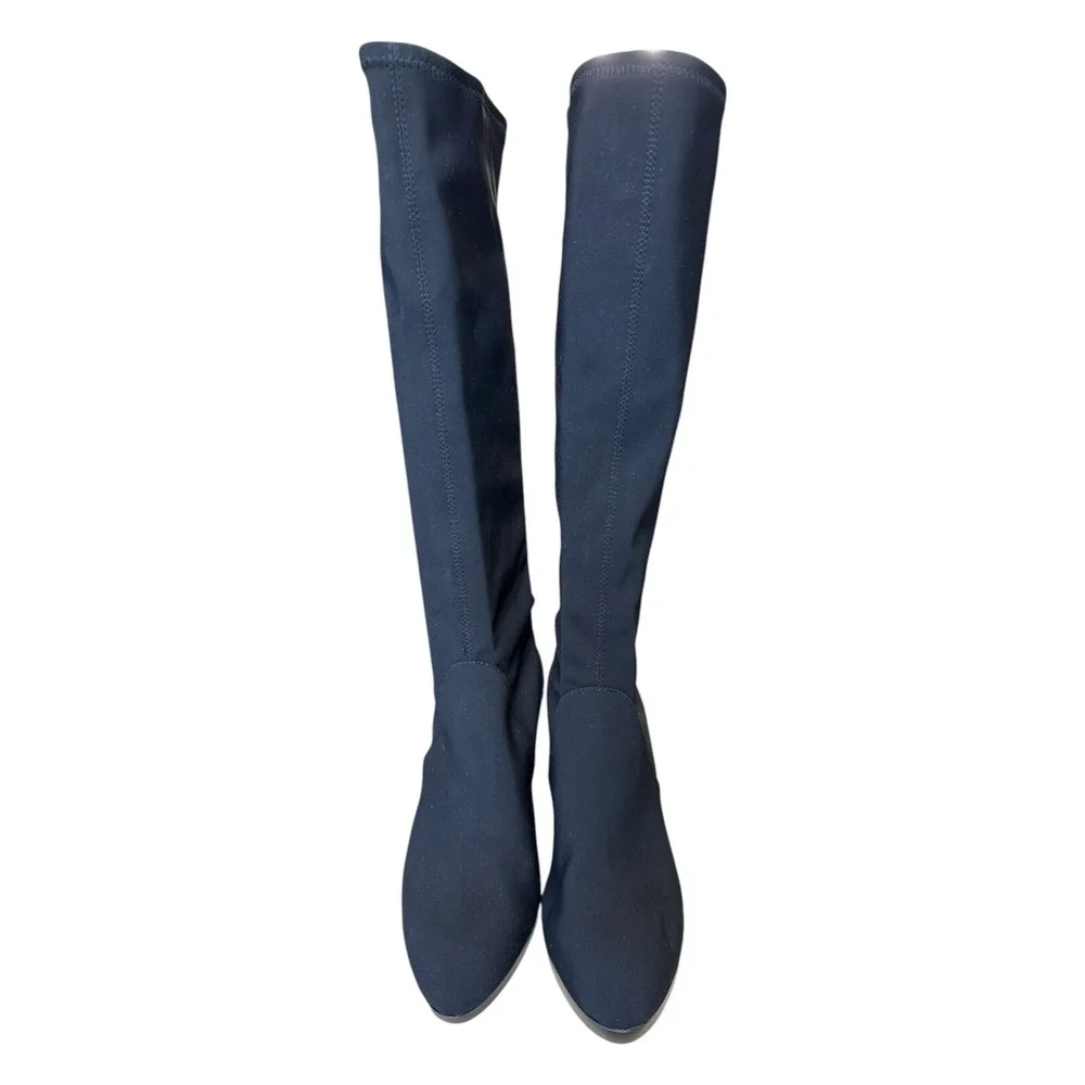 Donald J Pliner Tasmin Over‎ The Knee HEEL Boot Women 7.5M No Box